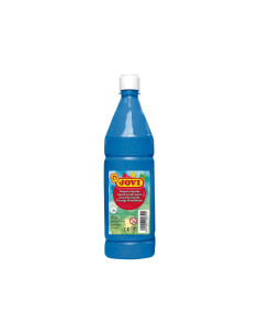 JOVI TÉMPERA LÍQUIDA PAINT AZUL CYAN BOTELLA 1000ML