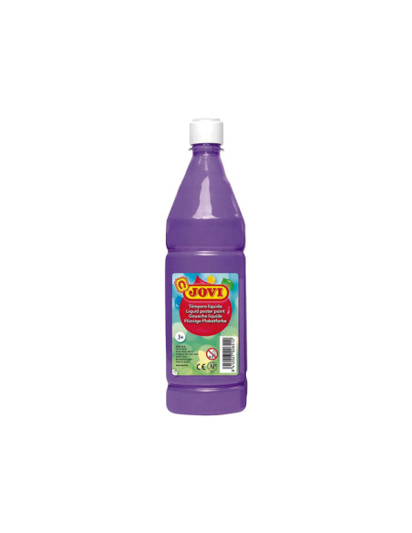 JOVI TÉMPERA LÍQUIDA PAINT VIOLETA BOTELLA 1000ML