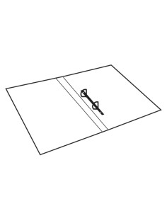 CARPETA DE CARTÓN CON ANILLAS MARIOLA 2-40mm F 2