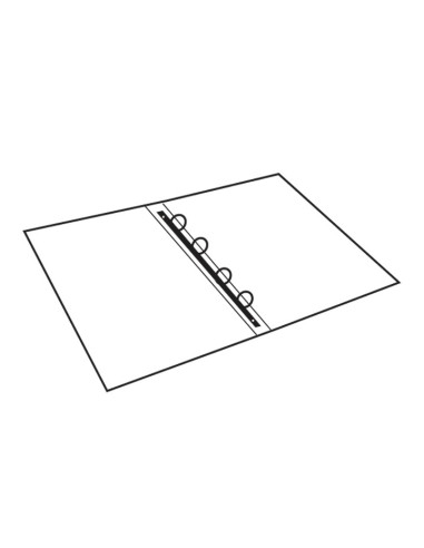 CARPETA DE CARTÓN CON ANILLAS MARIOLA 4-25mm F