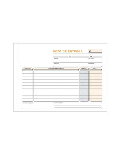 TALONARIO LOAN ENTREGAS 4 APAISADO TRIPLE AUTOCOPIA CASTELLANO