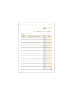 TALONARIO LOAN MULTIUSOS 4 DUPLICADO AUTOCOPIA CASTELLANO