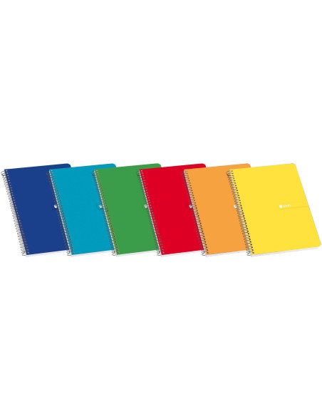 CUADERNO DE ESPIRAL ENRI TAPA BLANDA F LISO