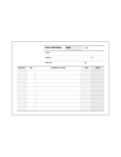 TALONARIO 50h APLI ENTREGAS 8 APAISADO CATALÁN
