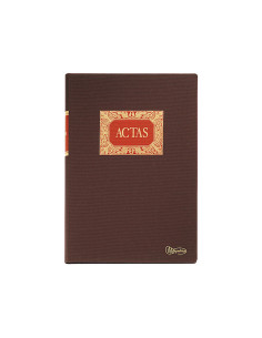 LIBRO CONTABLE 100h MIQUEL RIUS ACTAS F