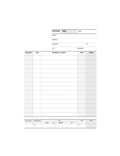 TALONARIO 50h APLI FACTURAS 14 DUPLICADO CATALÁNFACTURAS 4 CATALÁN