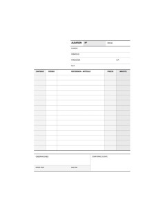 TALONARIO APLI ALBARANES 4