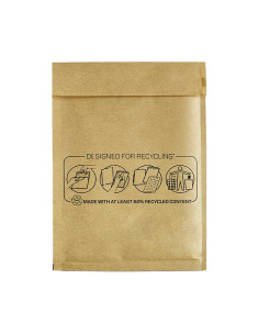 PACK 10 BOLSAS ACOLCHADAS FELLOWES 150x215mm N13