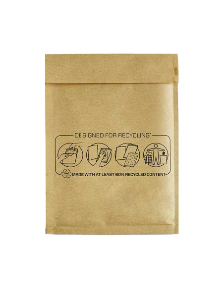 PACK 10 BOLSAS ACOLCHADAS FELLOWES 150x215mm N13