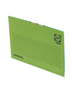 PACK 25 CARPETAS COLGANTES GIO DE COLOR F