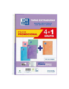 PACK 41 CUADERNOS OXFORD CLASSIC WRITE&ERASE F 80h COLORES PASTEL