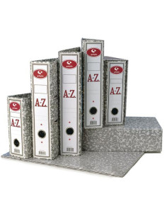 ARCHIVADOR JASPEADO GRAFOPLAS ECOCLASIC 65mm 4 APAISADO