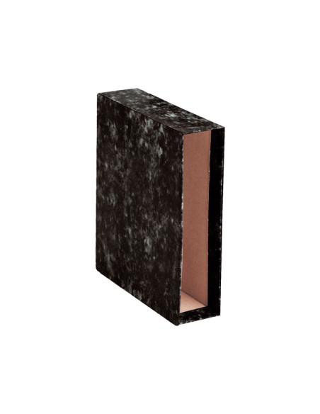 CAJA para ARCHIVADOR DOHE  F 82mm JASPEADO