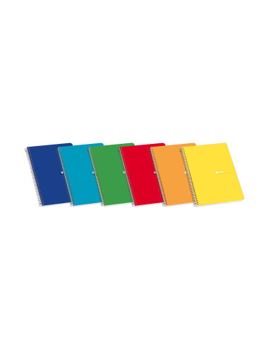 CUADERNO DE ESPIRAL ENRI TAPA BLANDA 4 HORIZONTAL