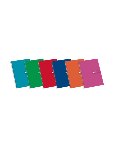 CUADERNO ESPIRAL ENRI F 80h 4x4 CON MARGEN