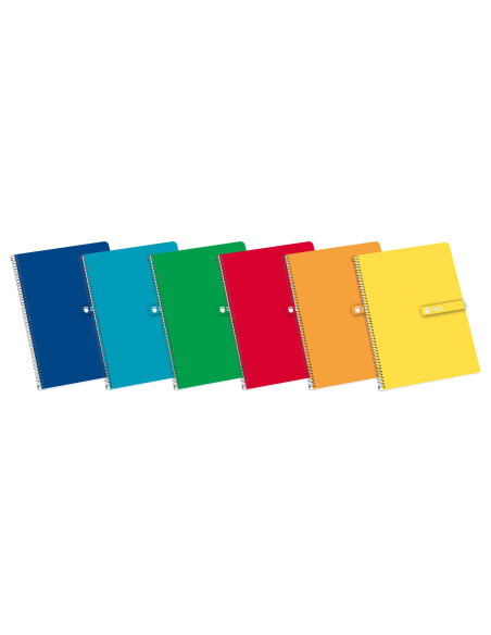 CUADERNO ESPIRAL ENRI F 80h 4x4 CON MARGEN
