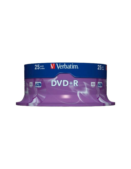 BOBINA 25 DVDR 16X 47GB ADVANCED AZO