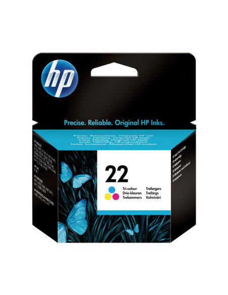 CARTUCHO DE TINTA ORIGINAL HP 22