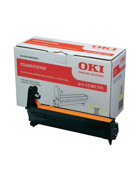 TAMBOR OKI C56005700 AMARILLO 20000 PAG