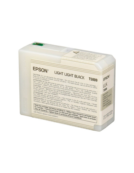 CARTUCHO INKJET EPSON T580900 STYLUS PRO 38003880 GRIS CLARO 80ML
