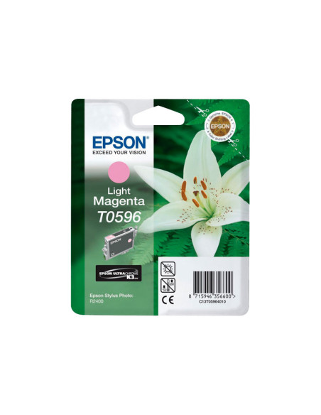 CARTUCHO INKJET EPSON T059640 STYLUS PHOTO R2400 MAGENTA CLARO