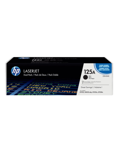 TONER HP N 125A CB540A LASERJET CP12101215151015151518 NEGRO 2200 PÁG