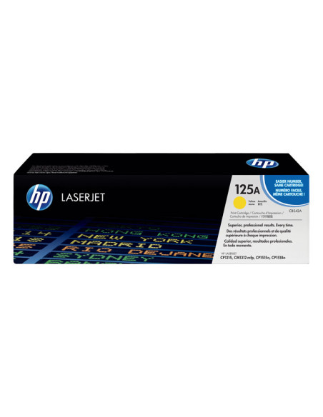 TONER HP N 125A CB542A LASERJET CP12101215151015151518 AMARILLO  1400 PÁG