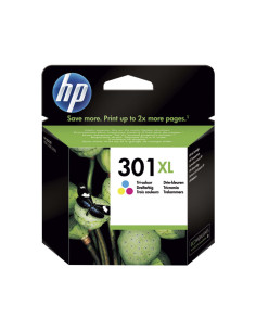 CARTUCHO DE TINTA ORIGINAL HP 301XL DE ALTA CAPACIDAD