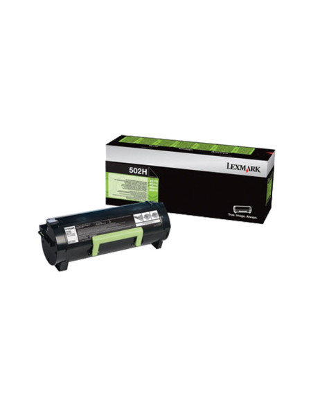 TÓNER ORIGINAL LEXMARK 502H ALTA CAPACIDAD