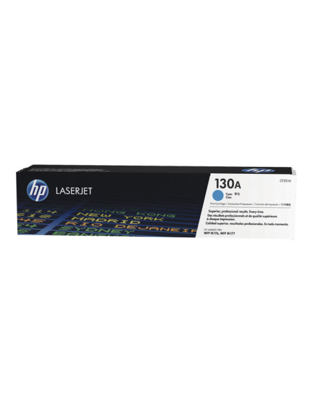 TONER HP N 130A CF351A CIAN LASERJET PRO SERIE MFP M176NMFP177FW 1300 PÁG
