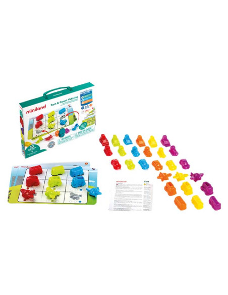 JUEGO MINILAND SORT & COUNT VEHICLES