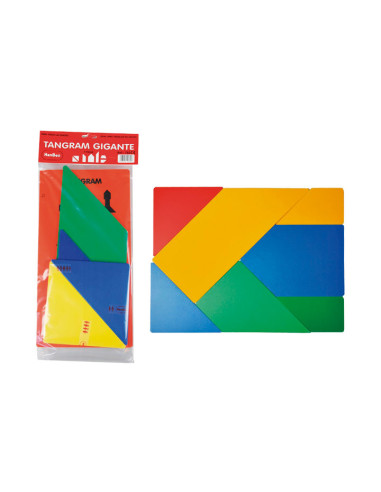 SET 7 PIEZAS HENBEA TANGRAM GIGANTE
