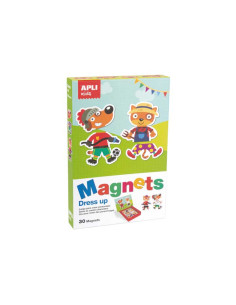 JUEGO MAGNÉTICO APLI KIDS DRESS UP ANIMALES