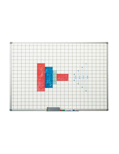 PIZARRA BLANCA CUADRICULADA FAIBO 122x200cm