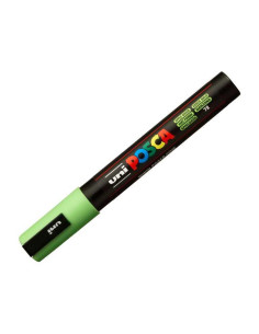 POSCA MARCADOR  PC-5M NO PERMANENTE PUNTA FORMA DE BALA 18 - 25 MM VERDE MANZANA