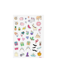 SET 6h PEGATINAS FINOCAM TALKUAL