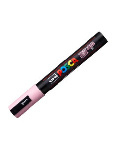 POSCA MARCADOR  PC-5M NO PERMANENTE PUNTA FORMA DE BALA 18 - 25 MM ROSA CLARO