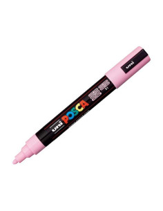POSCA MARCADOR  PC-5M NO PERMANENTE PUNTA FORMA DE BALA 18 - 25 MM ROSA CLARO 2