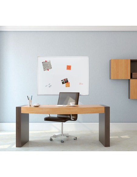 PIZARRA BLANCA A-SERIES VITRIFICADA 180x90cm