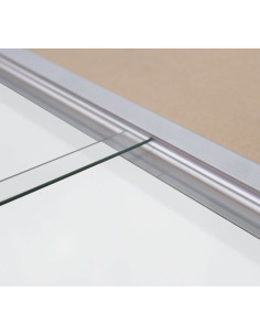 VITRINA A-SERIES FONDO MAGNÉTICO 95x68cm 2