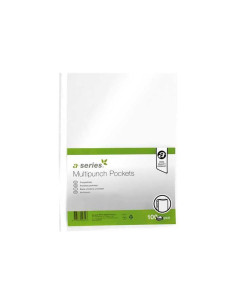 BOLSA 100 FUNDAS A-SERIES A4 50 MICRAS CRISTAL