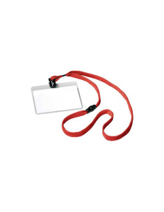 CAJA 10 PORTANOMBRES DURABLE CON CINTA 10mm