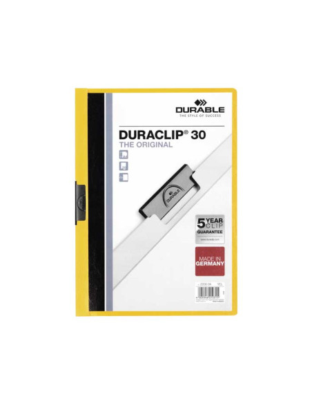 DOSSIER DURABLE CON PINZA DURACLIP 60h