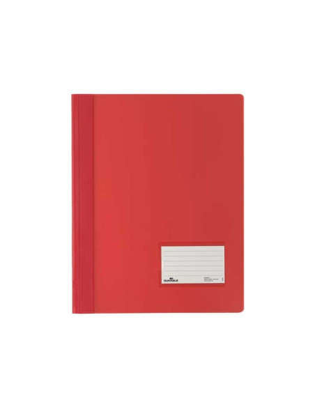 DOSIER FASTENER DURABLE 2680 A4 TRANS ROJO