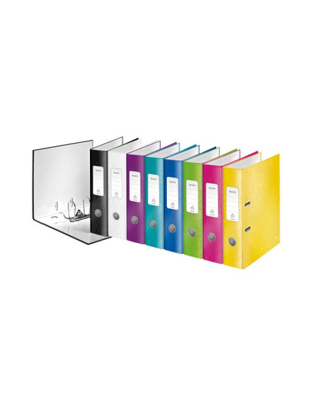 ARCHIVADOR palanca LEITZ WOW A4 180 80mm AMARILLO