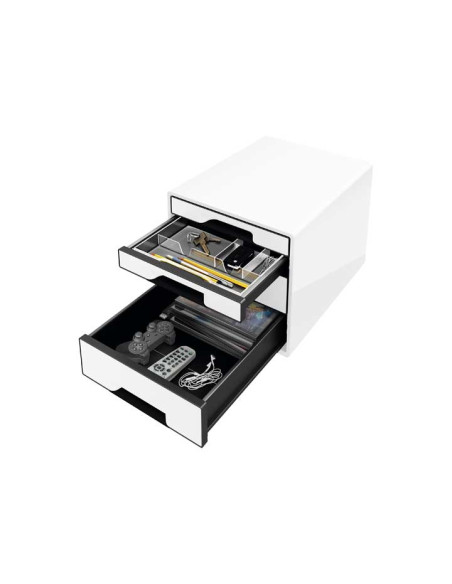 MÓDULO LEITZ WOW DUAL 4 CAJONES