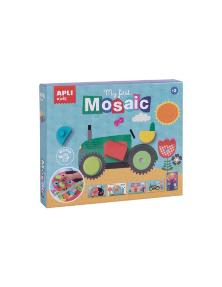 SET APLI KIDS MI PRIMER MOSAICO DE MADERA