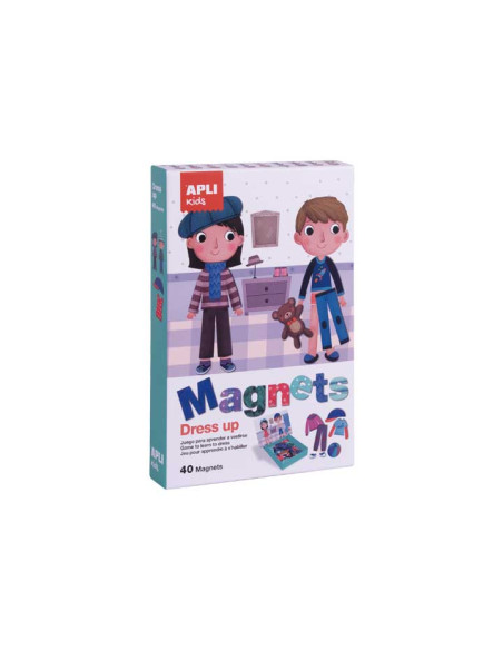 JUEGO MAGNETICO APLI DRESS UP 40 PIEZAS