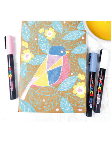 POSCA MARCADOR  PC-3M PUNTA CÓNICA 09 - 13 MM ALBARICOQUE