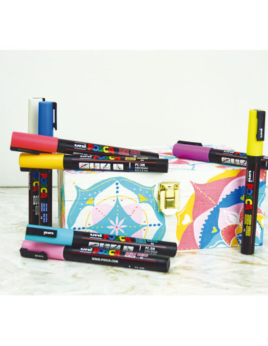 POSCA MARCADOR  PC-3M PUNTA CÓNICA 09 - 13 MM LAVANDA